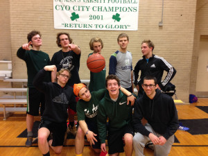 #6 St. Ann's | From left to right, back row: Andrew Pendergast, Emmet Rhoa, Kal Toth, Ben  Lamb, front row: Thomas Gruber and Dominic Gideon.