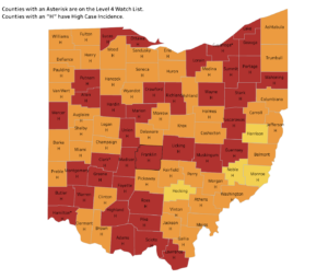 Ohio Coronavirus Map